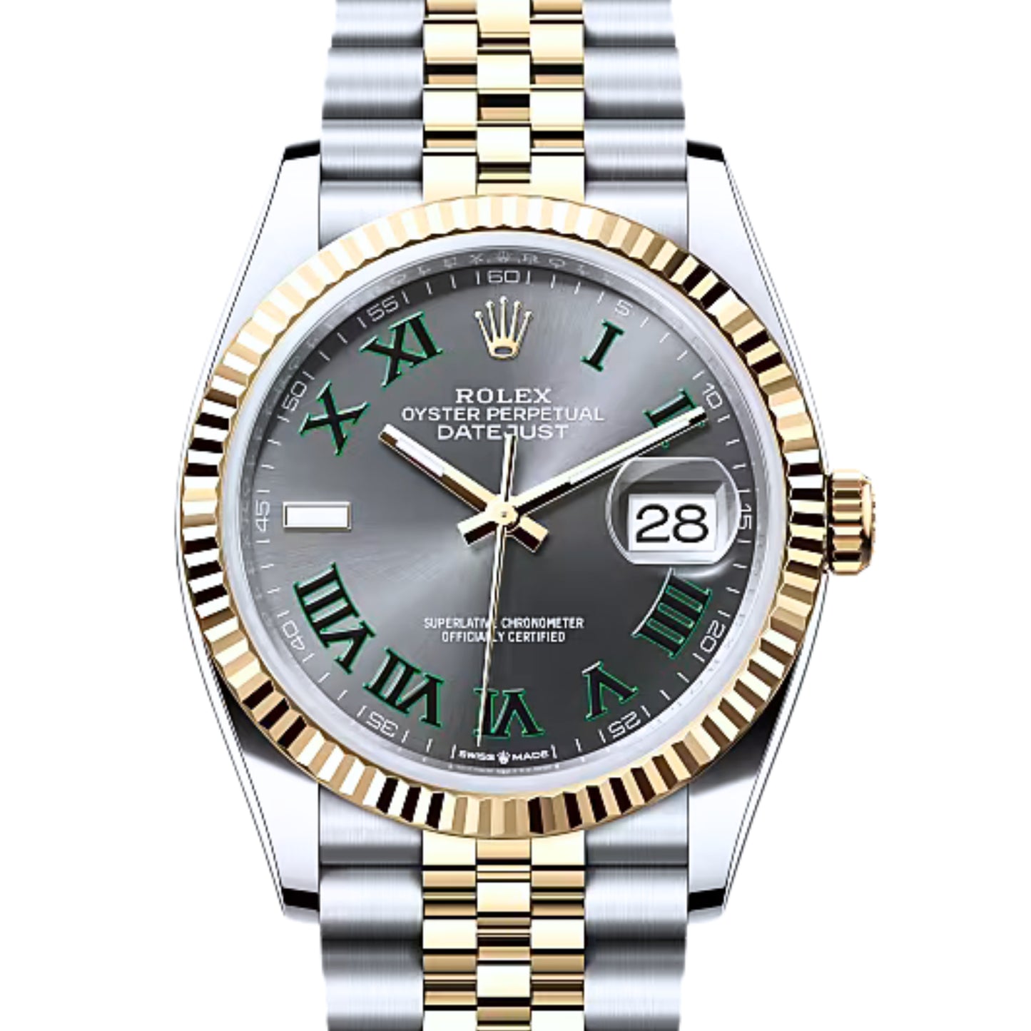 126233 Datejust 36 WIMBLEDON NEW 2025