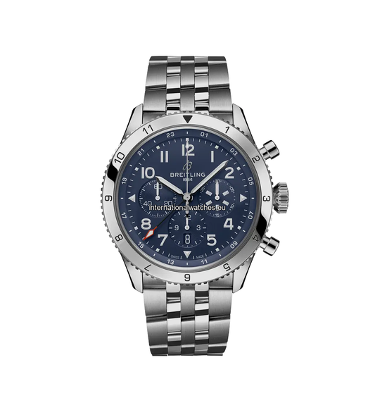 Super AVI B04 Chronograph GMT 46 Tribute to Vought F4U Corsair - AB04451A1C1A1