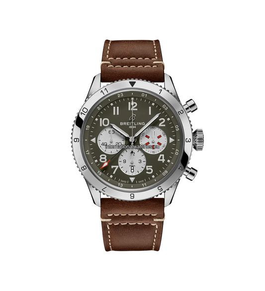 Super AVI B04 Chronograph GMT 46 Curtiss Warhawk - AB04452A1L1X1